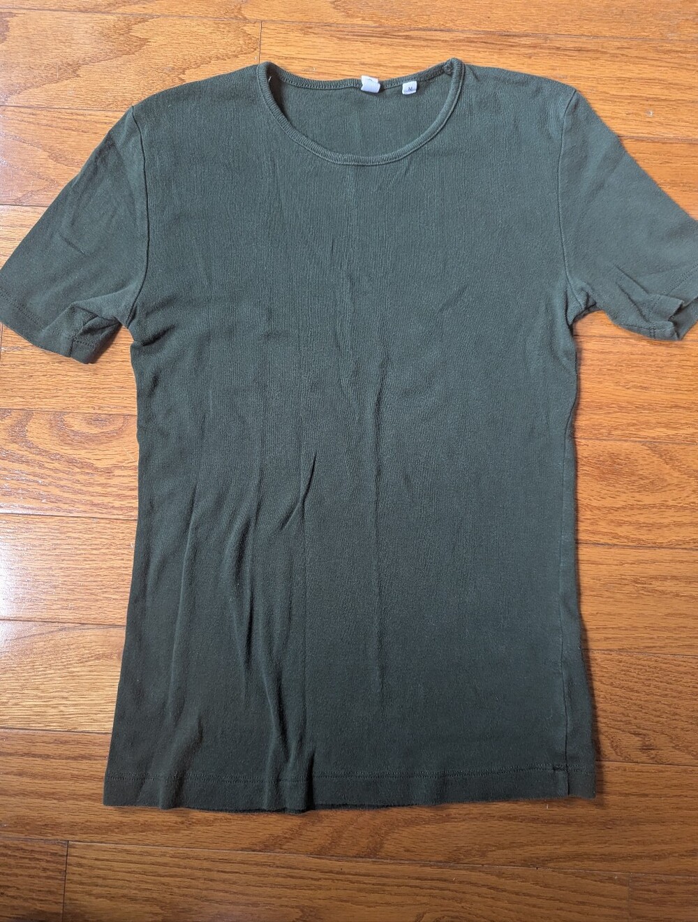 Kotn Olive 100% Egyptian Cotton Midi Sleeve T-shirt